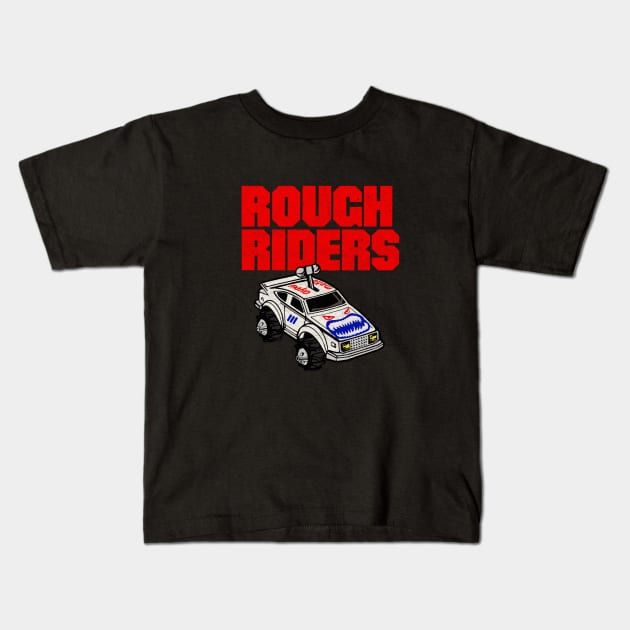 Rough Riders Water Divers 4x4 Kids T-Shirt by Turboglyde